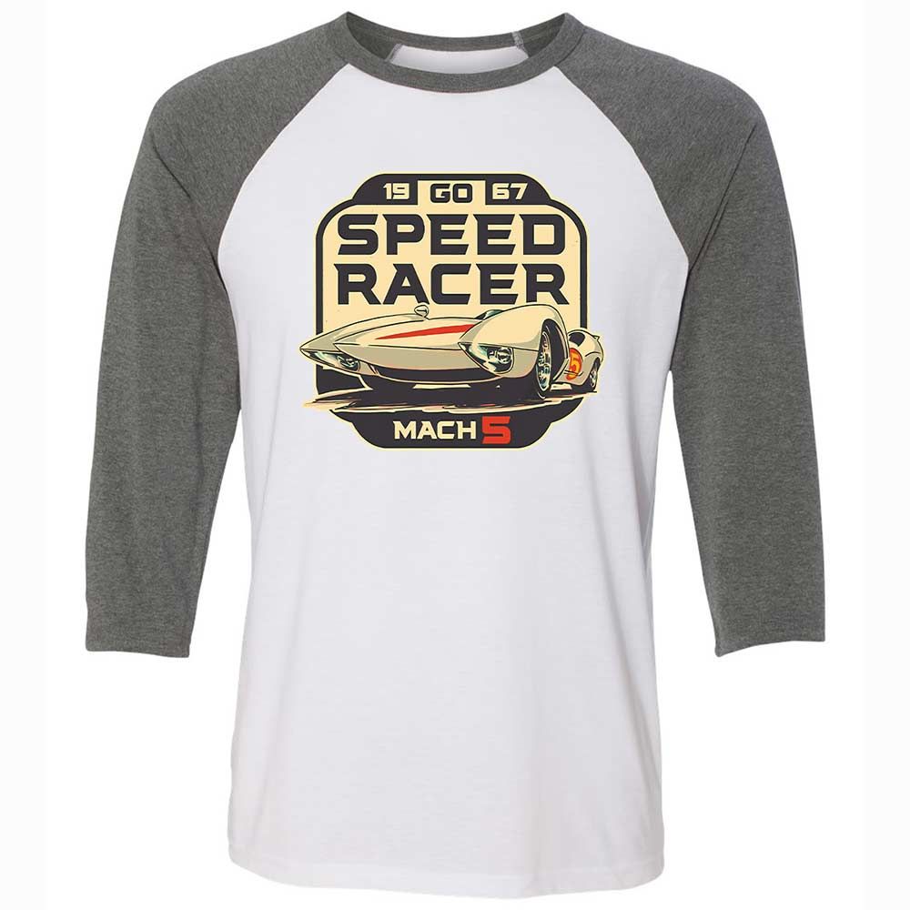 Speed Racer - White/Deep Heather - 11