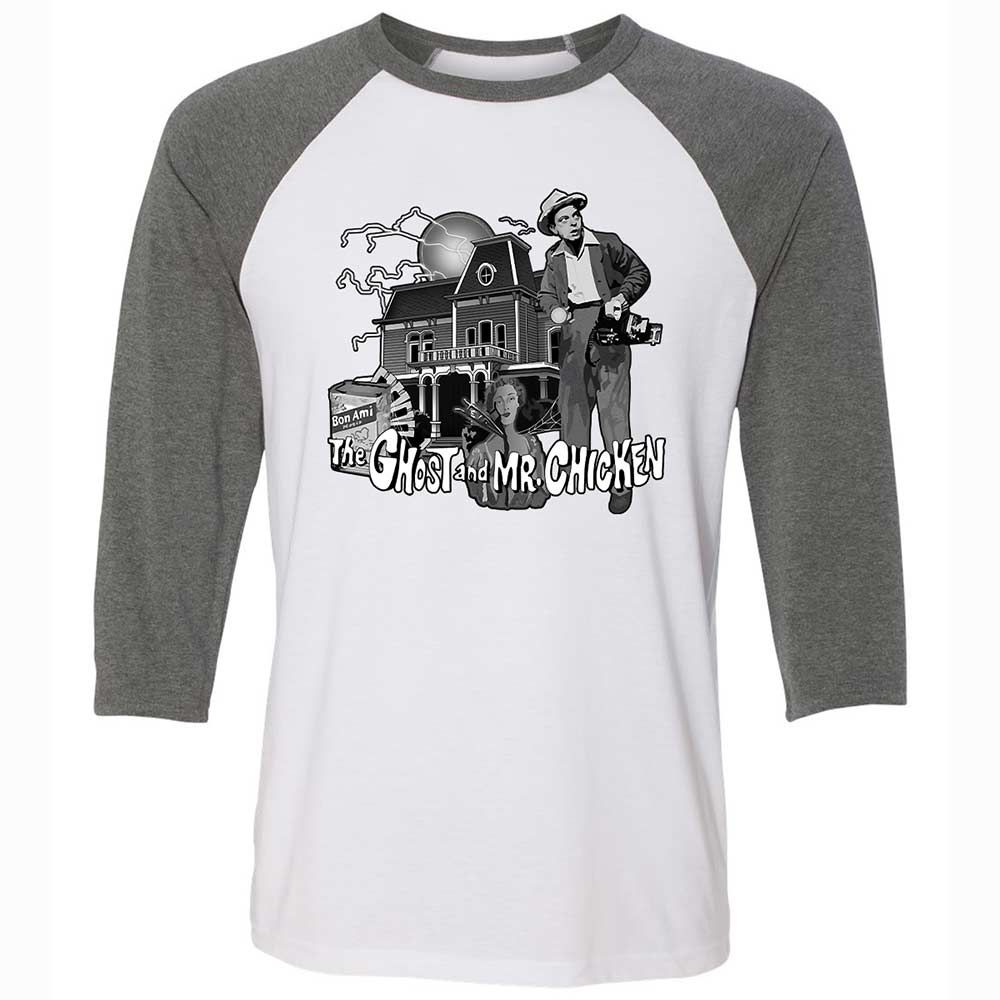 Unisex 3/4 Baseball Tee - 2Q2ZXGAW - White/Deep Heather - 11
