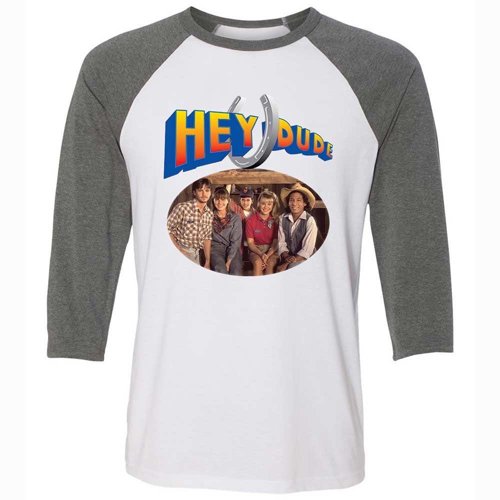 Unisex 3/4 Baseball Tee - AQ8P6JG7 - White/Deep Heather - 11