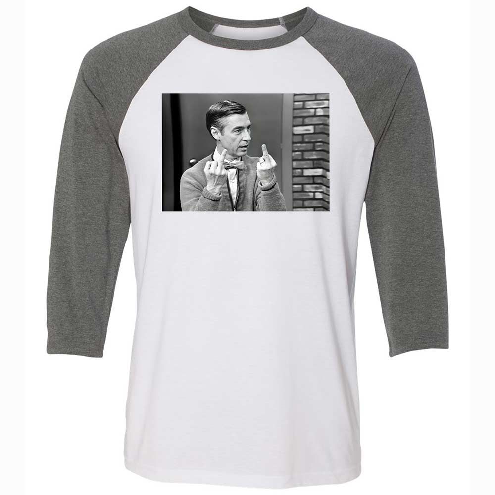 Unisex 3/4 Baseball Tee - 1S1J3F7T - White/Deep Heather - 11