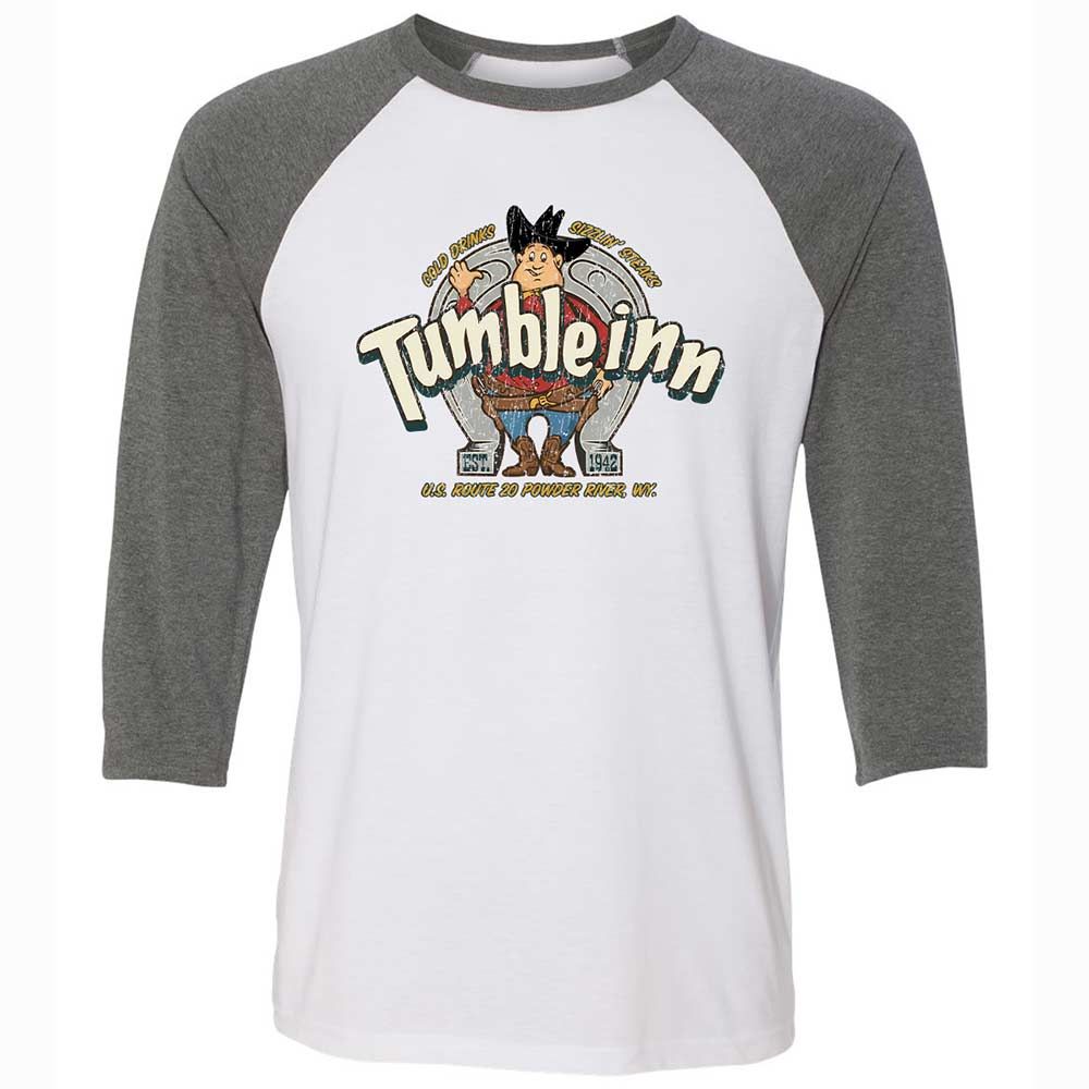 Unisex 3/4 Baseball Tee - LDLT6X67 - White/Deep Heather - 11