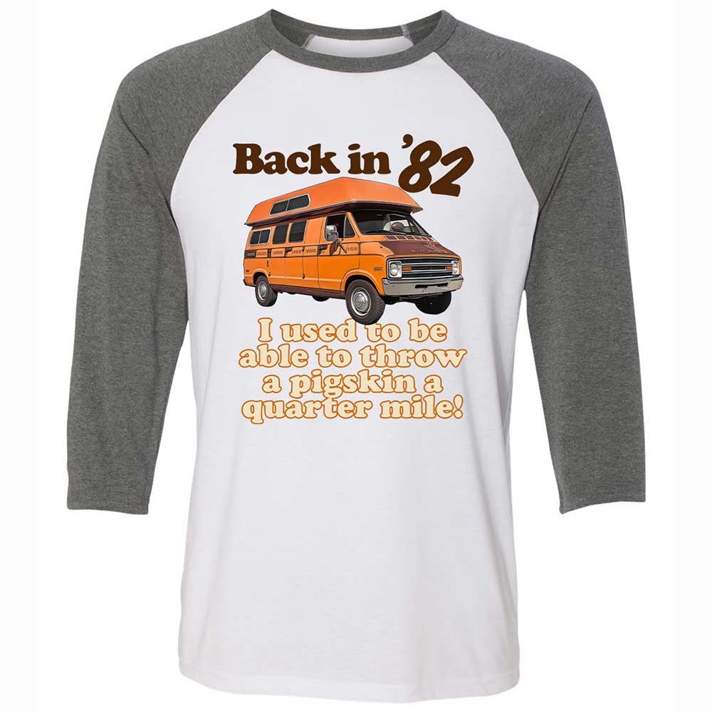Unisex 3/4 Baseball Tee - RZ1M5H5X - White/Deep Heather - 11
