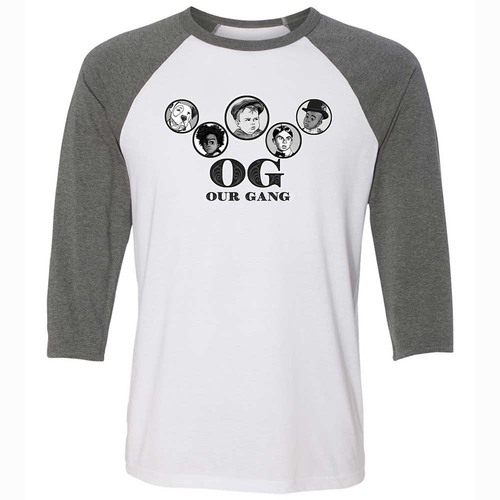 Unisex 3/4 Baseball Tee - DHWLEM2B - White/Deep Heather - 11
