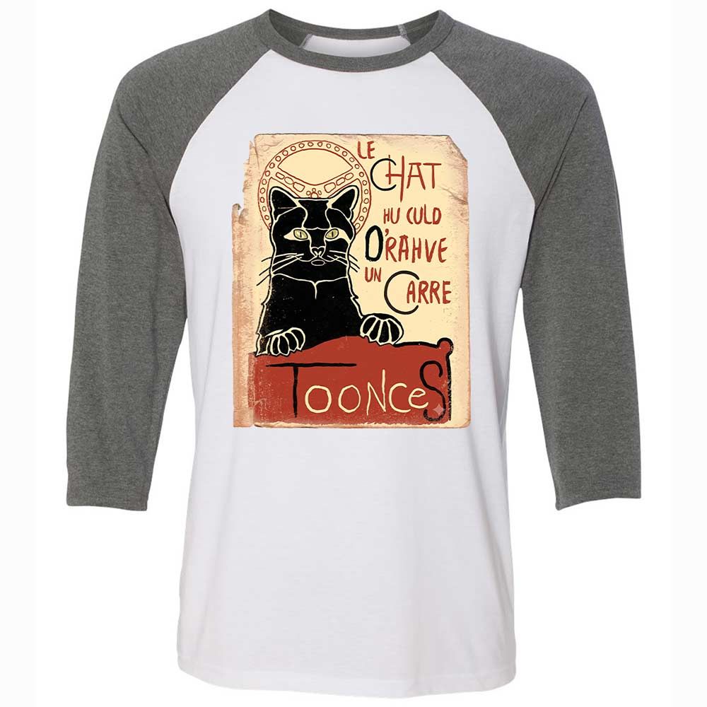 Toonces - Le Chat Noir - White/Deep Heather - 11