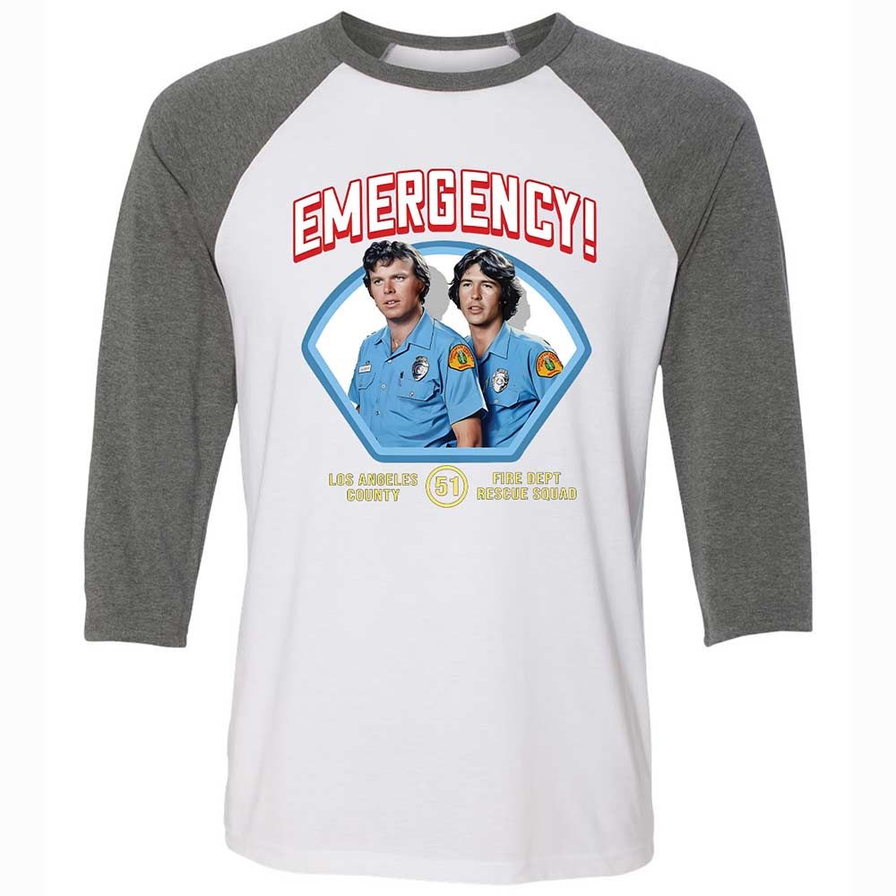 Unisex 3/4 Baseball Tee - A4D5F7PS - White/Deep Heather - 11
