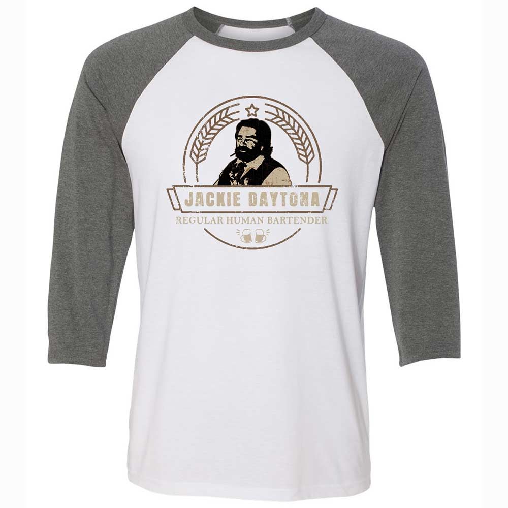 Unisex 3/4 Baseball Tee - M11R7YN3 - White/Deep Heather - 11
