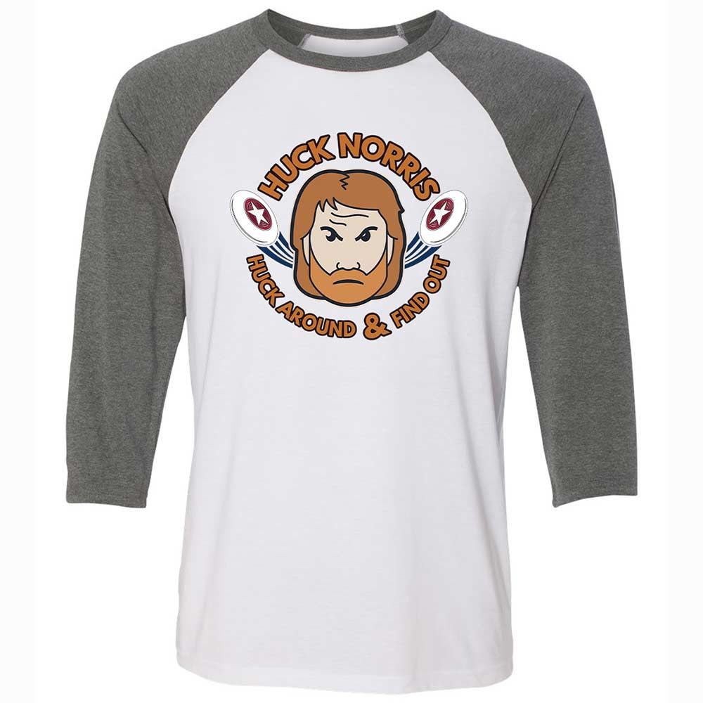 Unisex 3/4 Baseball Tee - 7B5X4BLF - White/Deep Heather - 11