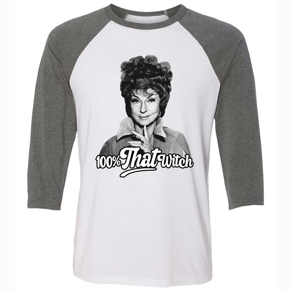 Unisex 3/4 Baseball Tee - 12CLRZ5X - White/Deep Heather - 11