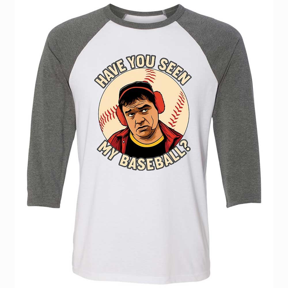 Unisex 3/4 Baseball Tee - NC23W94V - White/Deep Heather - 11