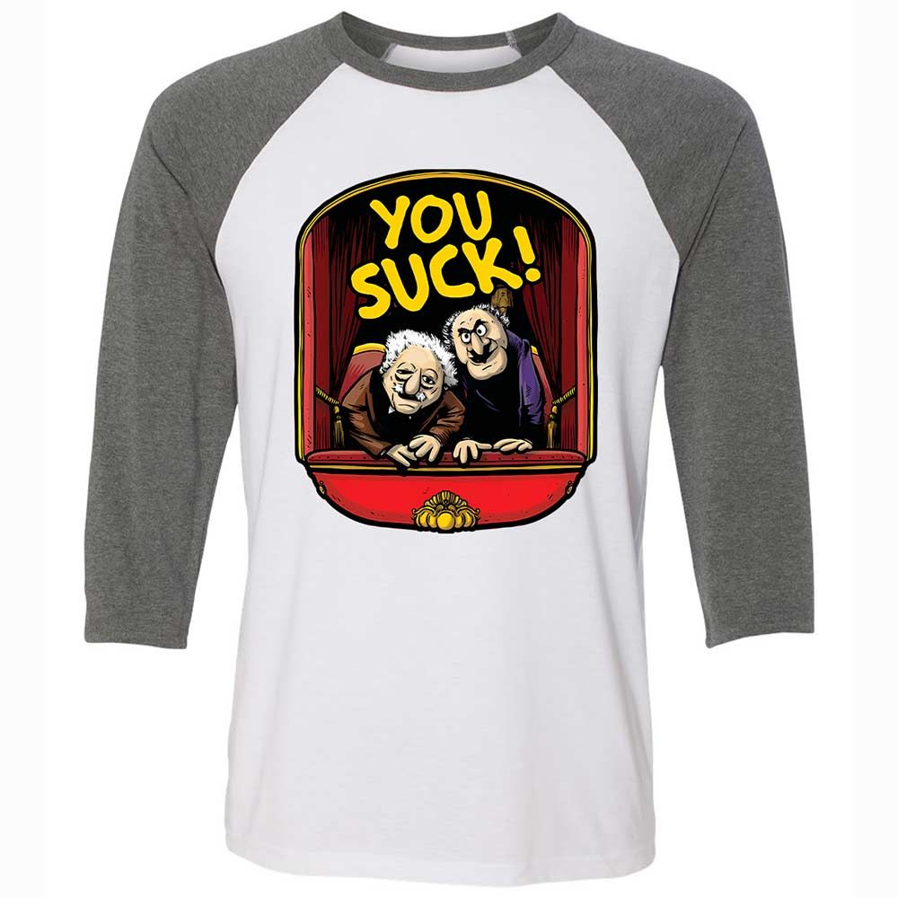 You Suck - White/Deep Heather - 11