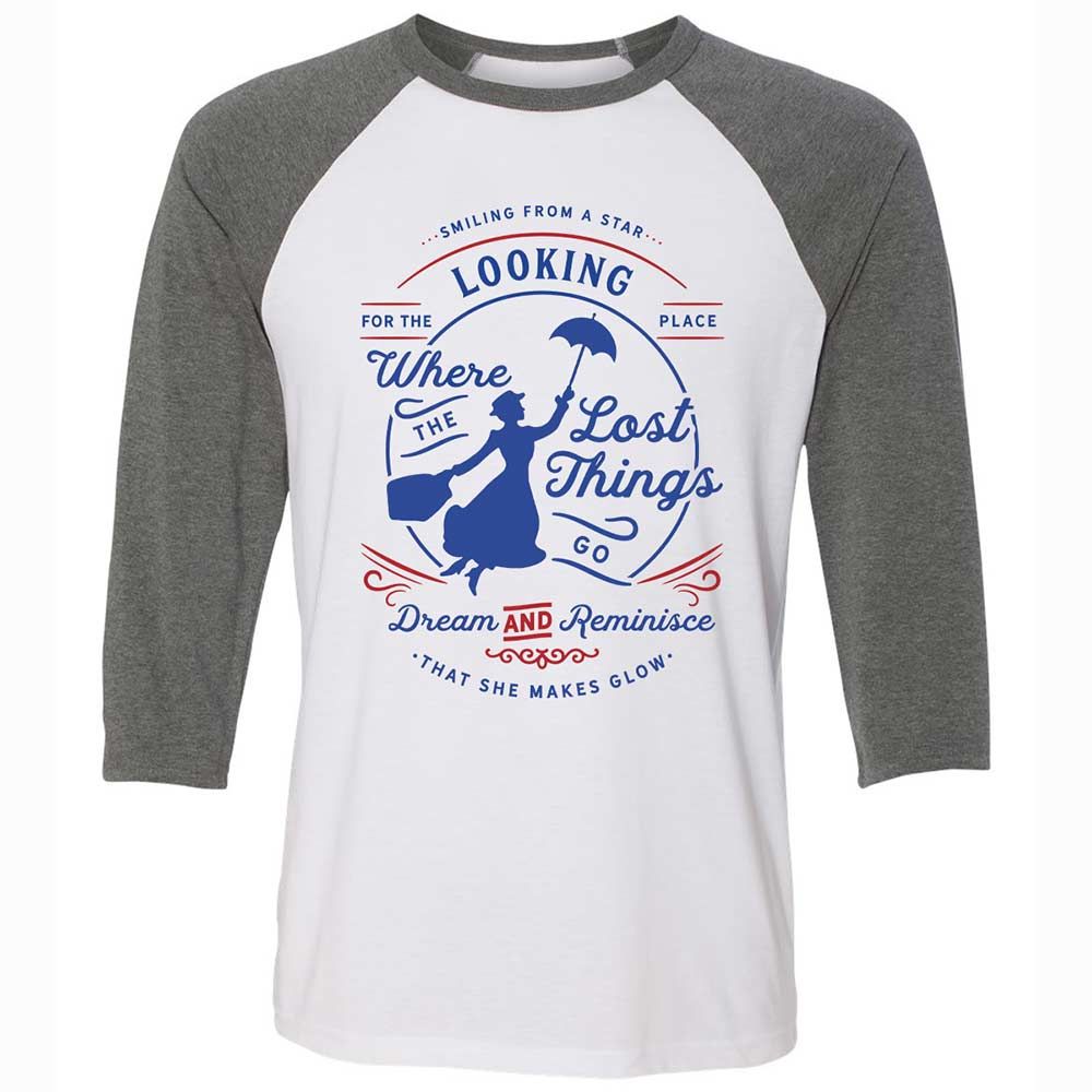 Unisex 3/4 Baseball Tee - 4FFJ1J7S - White/Deep Heather - 11