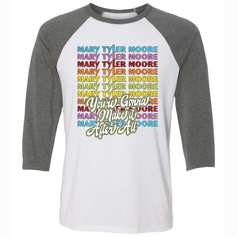 Unisex 3/4 Baseball Tee - 5A1BHK6L - White/Deep Heather - 11