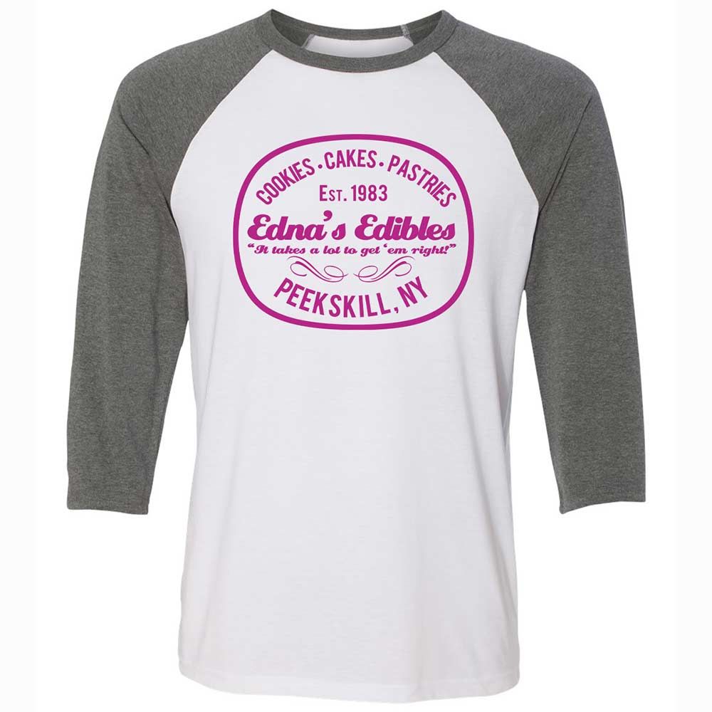 Unisex 3/4 Baseball Tee - T46LYMJ9 - White/Deep Heather - 11