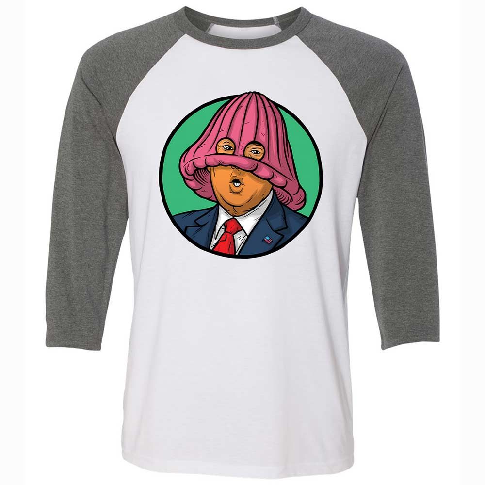 Dumb Donald - White/Deep Heather - 11