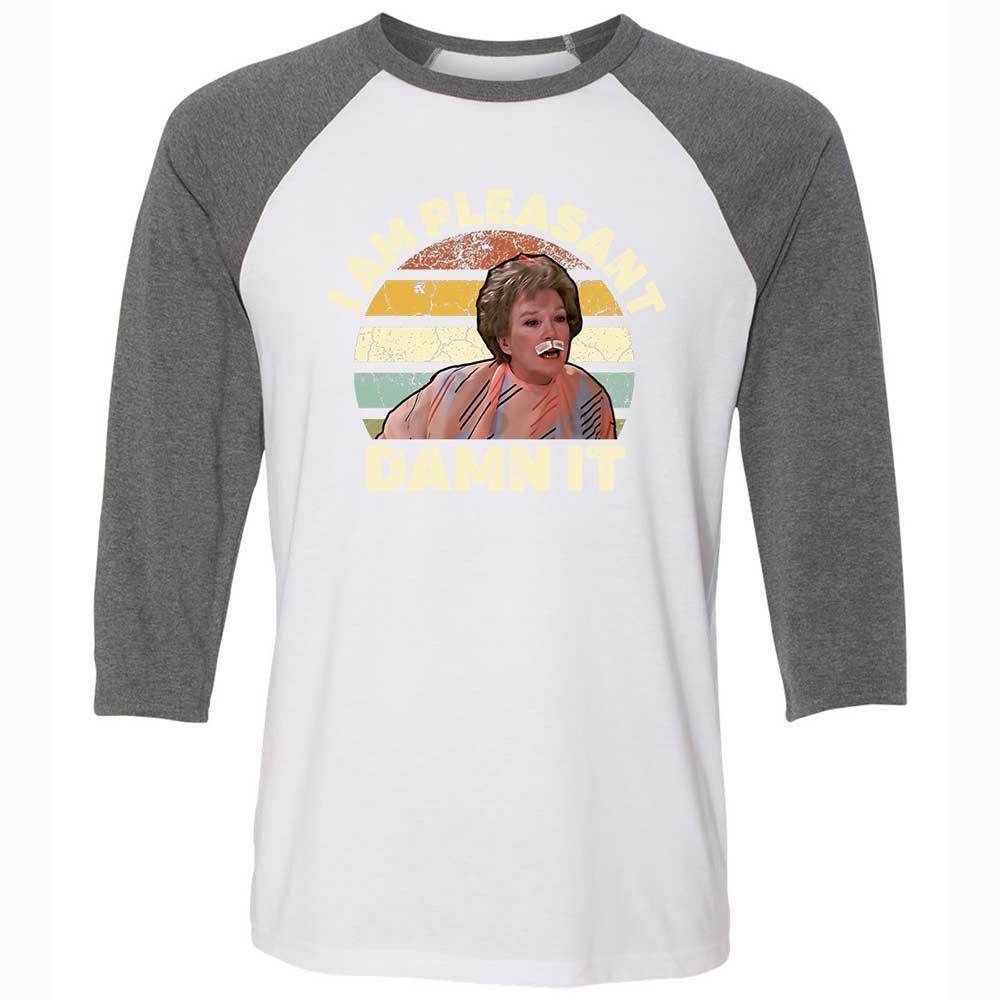 Unisex 3/4 Baseball Tee - 1MZWDVAF - White/Deep Heather - 11