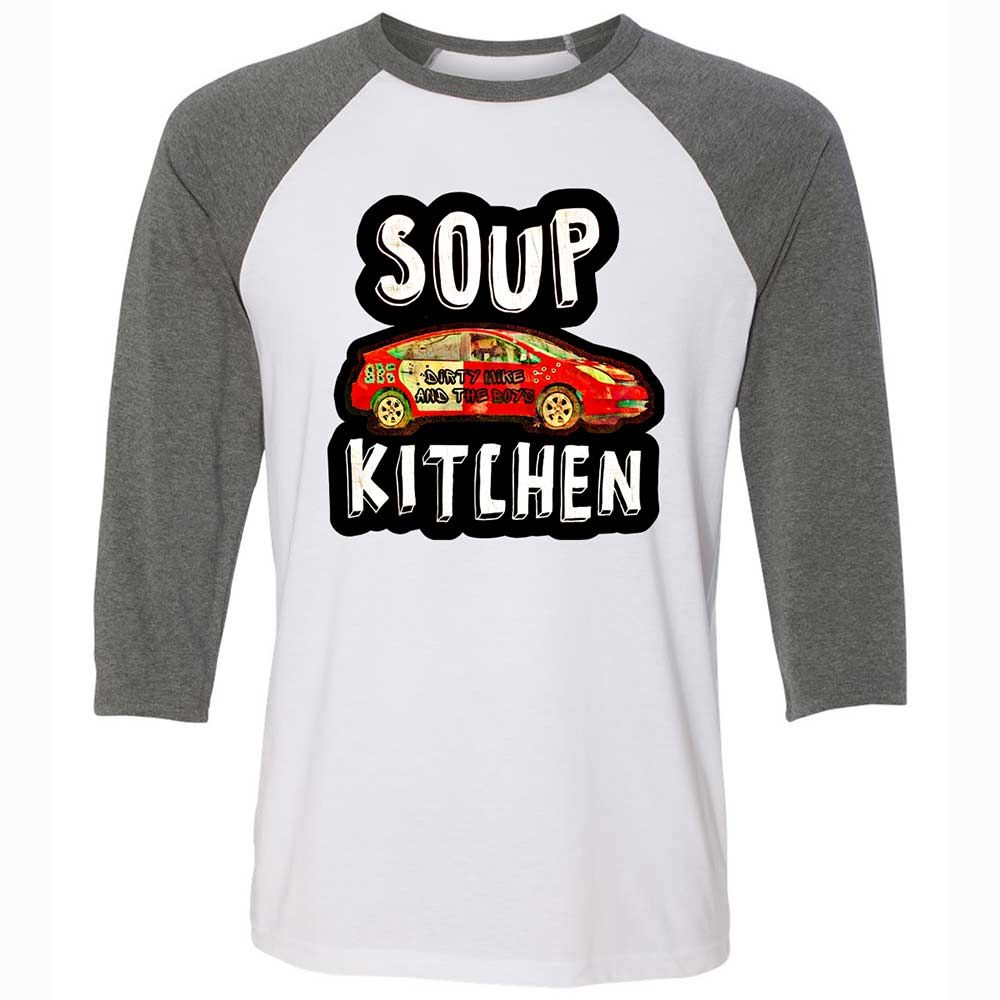 Unisex 3/4 Baseball Tee - TM68UEML - White/Deep Heather - 11