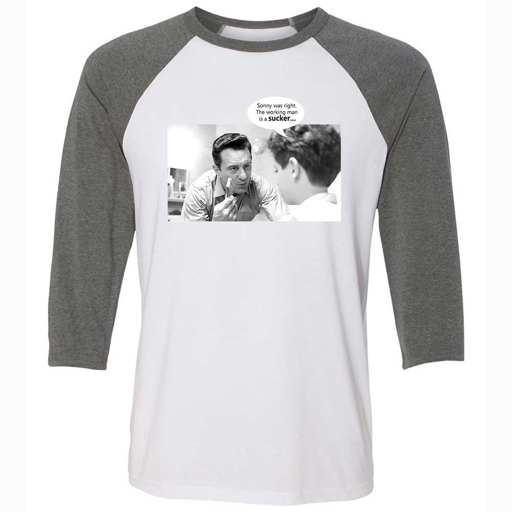 Unisex 3/4 Baseball Tee - VUWKERQ1 - White/Deep Heather - 11