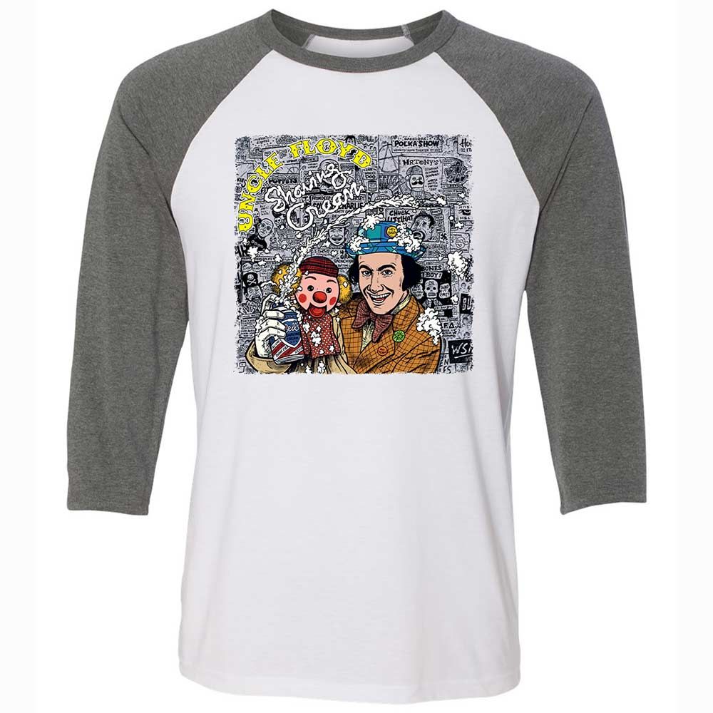 Unisex 3/4 Baseball Tee - 3HYKZ5G7 - White/Deep Heather - 11