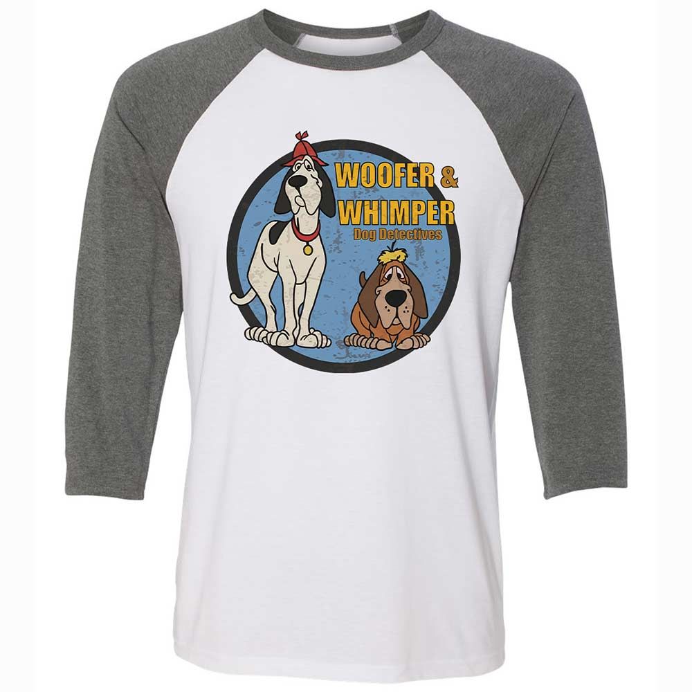 Unisex 3/4 Baseball Tee - H2915G67 - White/Deep Heather - 11