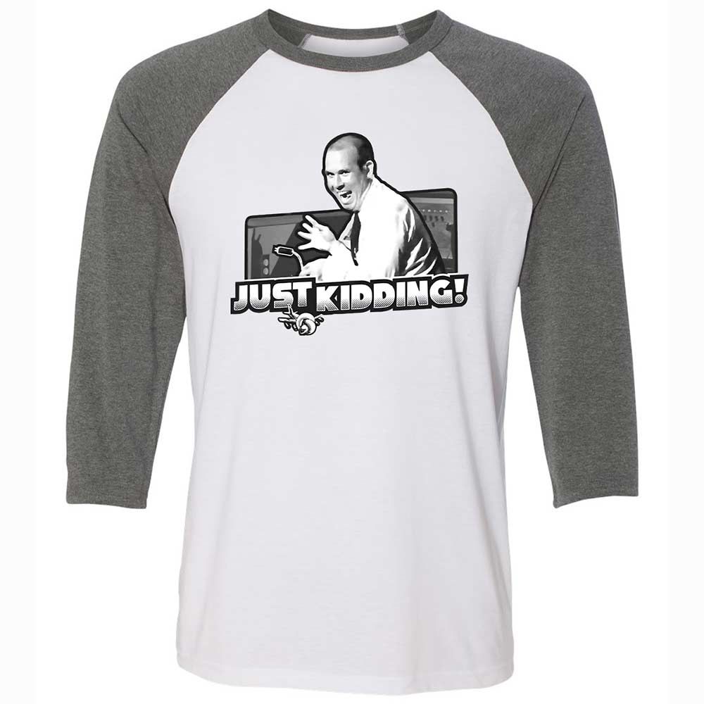 Unisex 3/4 Baseball Tee - WBJSX8QG - White/Deep Heather - 11