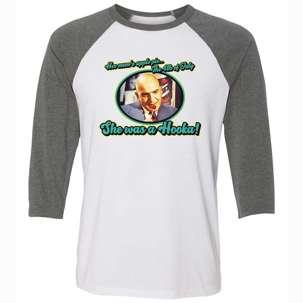 Unisex 3/4 Baseball Tee - GXDF43TR - White/Deep Heather - 11