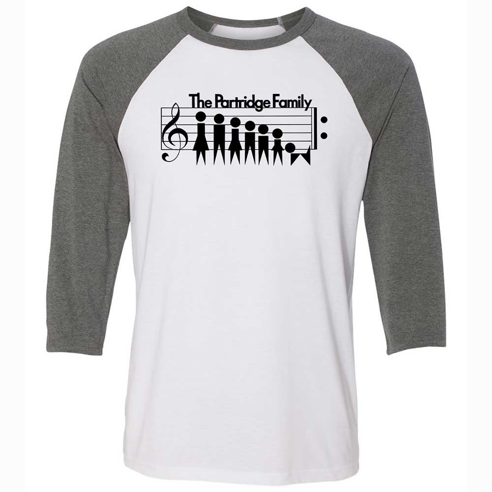Unisex 3/4 Baseball Tee - CFW8XB2C - White/Deep Heather - 11