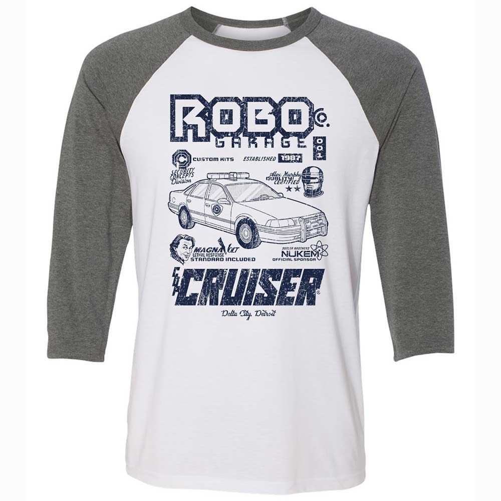 Unisex 3/4 Baseball Tee - 2RWS554W - White/Deep Heather - 11