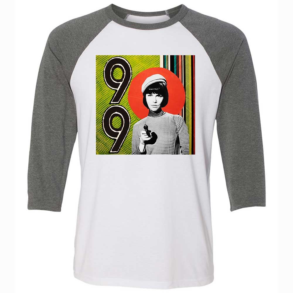 Unisex 3/4 Baseball Tee - X2ESFK5T - White/Deep Heather - 11