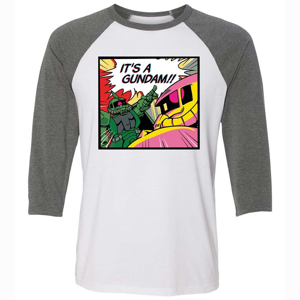 It's a Gundam - White/Deep Heather - 11