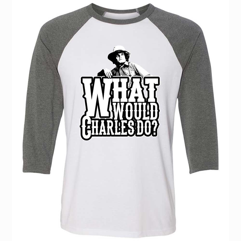 What Would Charles Do? - White/Deep Heather - 11