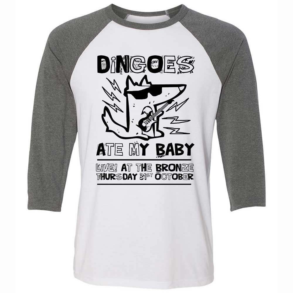 Dingoes Ate My Baby - White/Deep Heather - 11