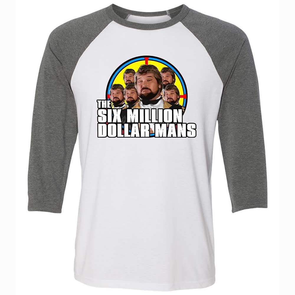 The Six Million Dollar Mans - White/Deep Heather - 11
