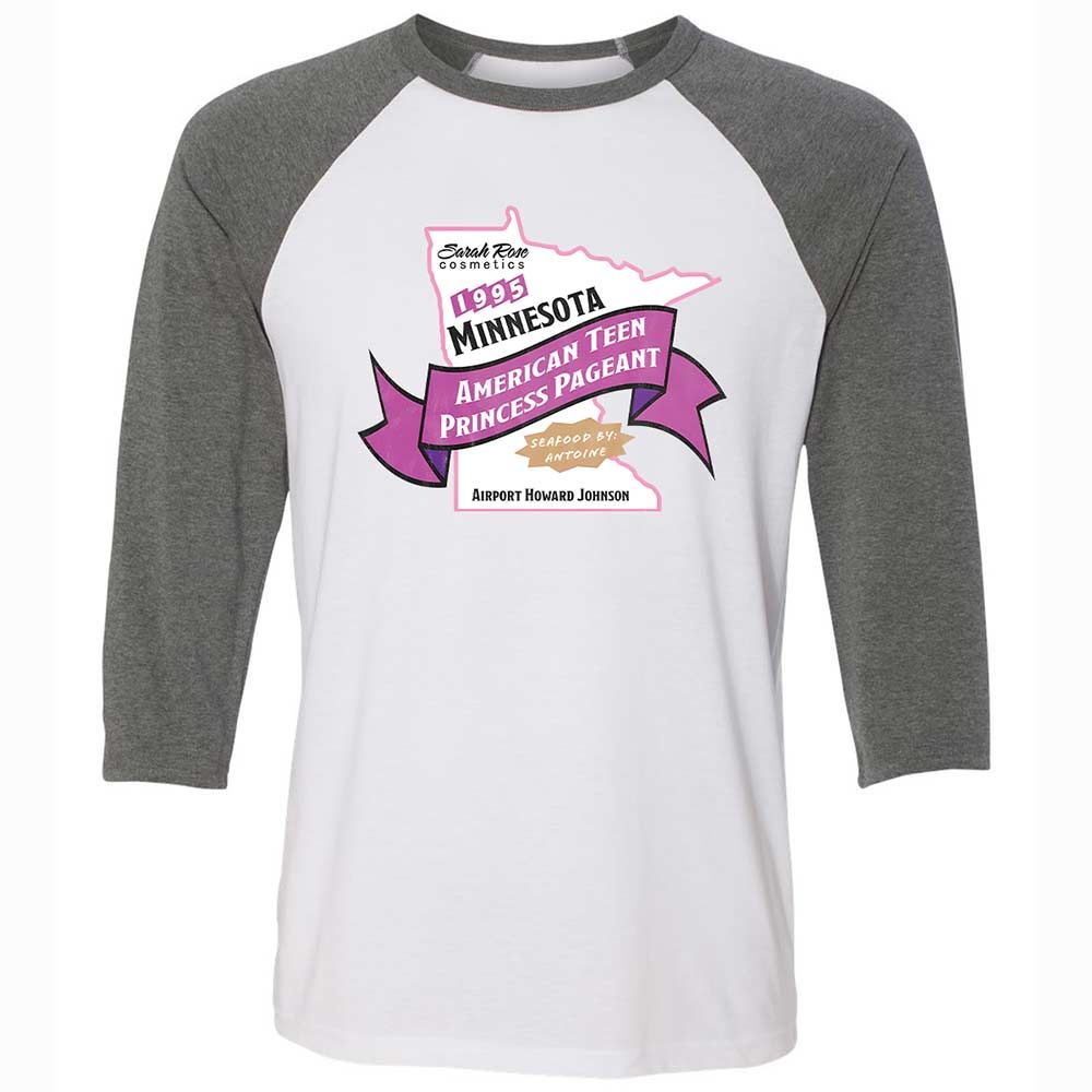 American Teen Princess Pageant - White/Deep Heather - 11