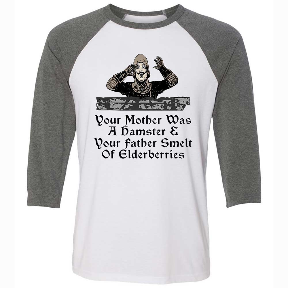 Your Mother Was A Hamster - White/Deep Heather - 11