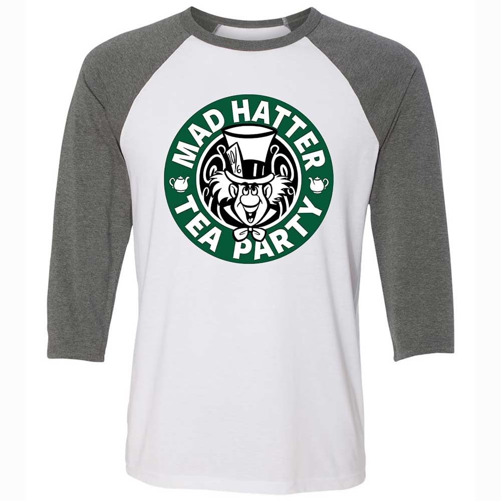 Unisex 3/4 Baseball Tee - VECAYVUY - White/Deep Heather - 11
