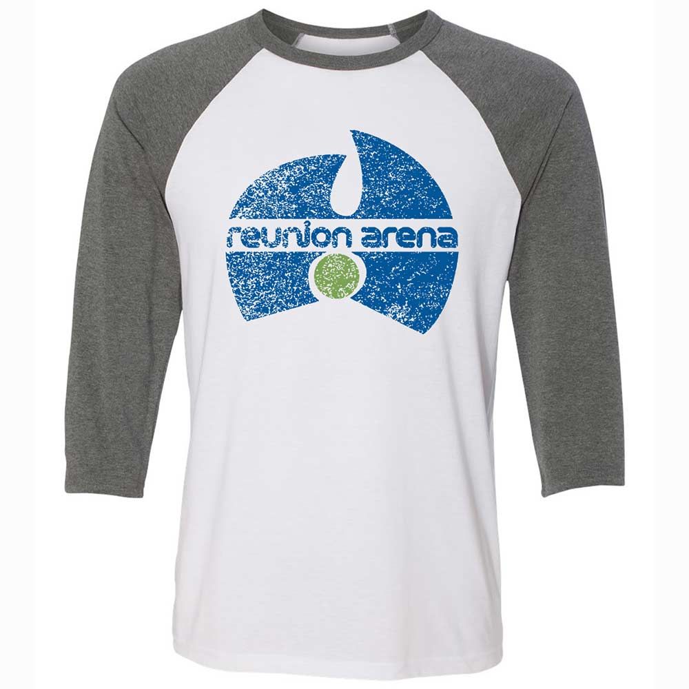 Unisex 3/4 Baseball Tee - NGQK4Y59 - White/Deep Heather - 11
