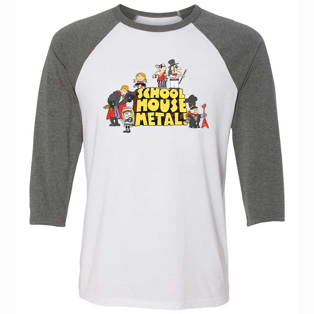 School House Metal - White/Deep Heather - 11