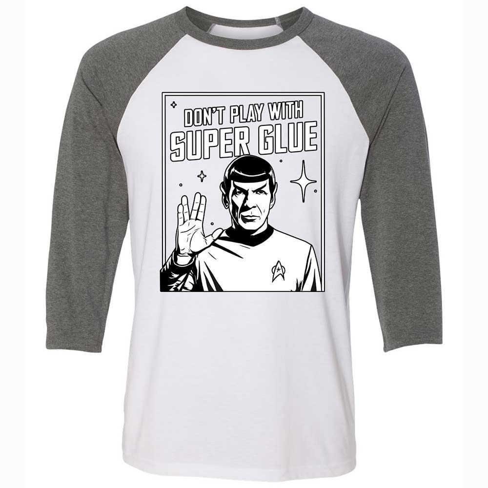 Unisex 3/4 Baseball Tee - BQHC8QQZ - White/Deep Heather - 11