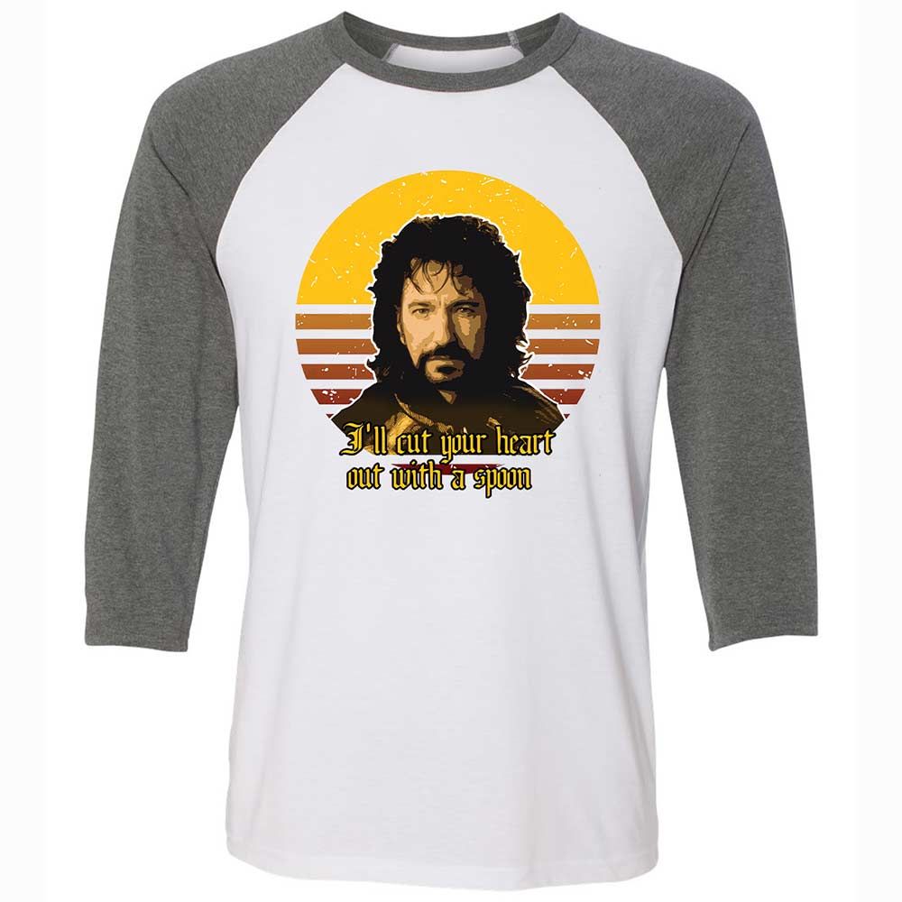 I'll Cut Your Heart Out - White/Deep Heather - 11