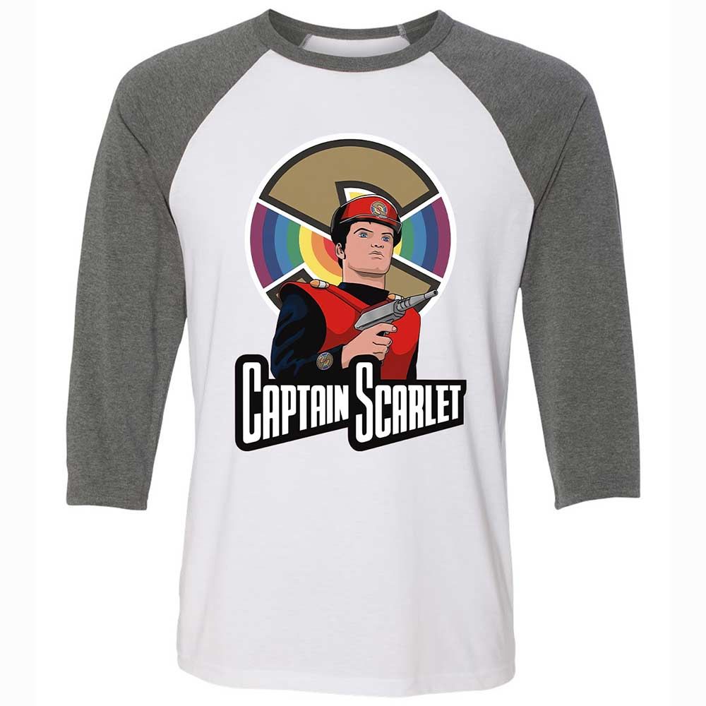 Unisex 3/4 Baseball Tee - GEY7LAFT - White/Deep Heather - 11