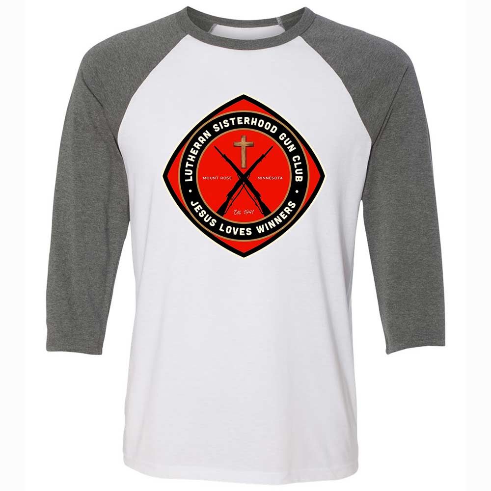 Lutheran Sisterhood Gun Club - White/Deep Heather - 11