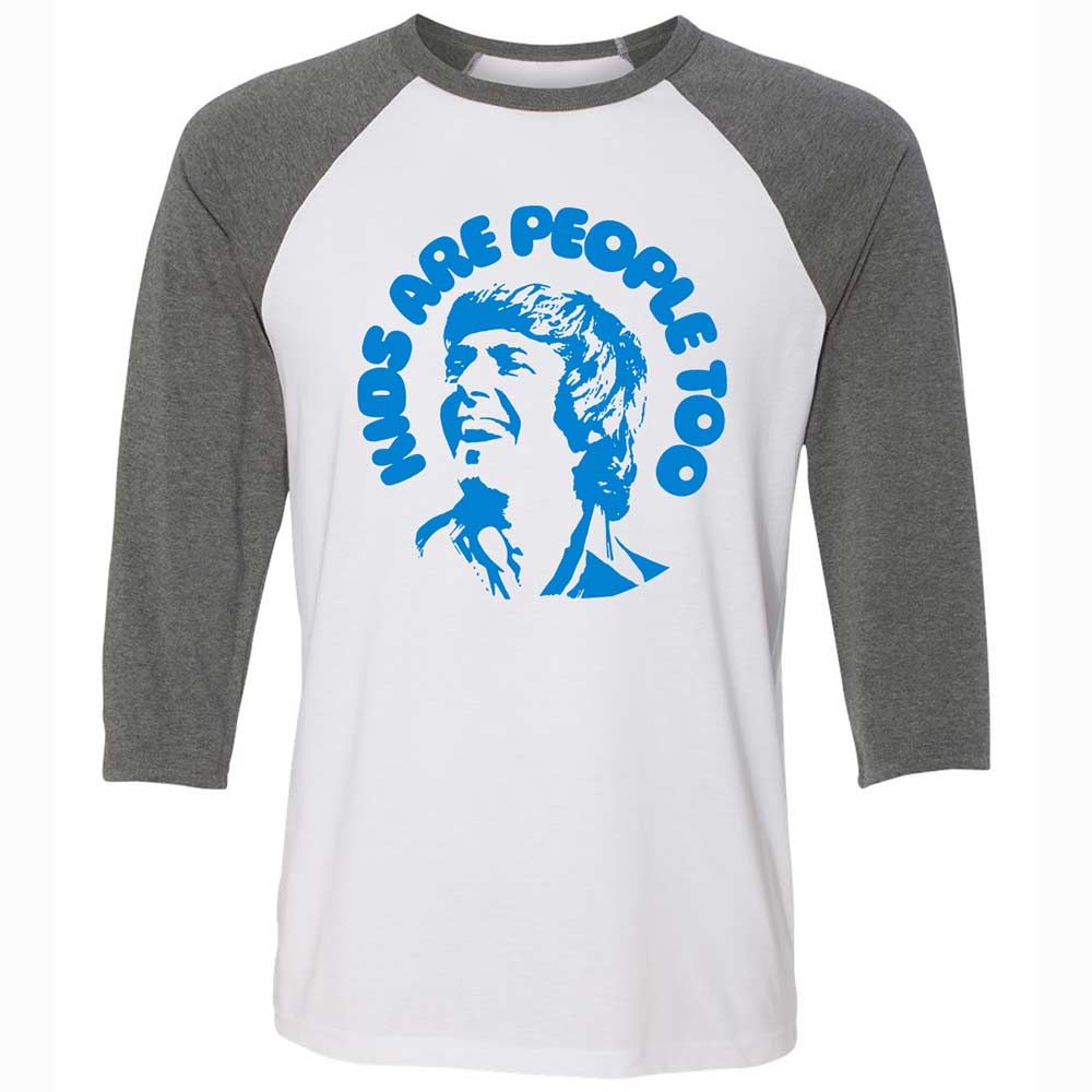 Unisex 3/4 Baseball Tee - QJU1WQFB - White/Deep Heather - 11