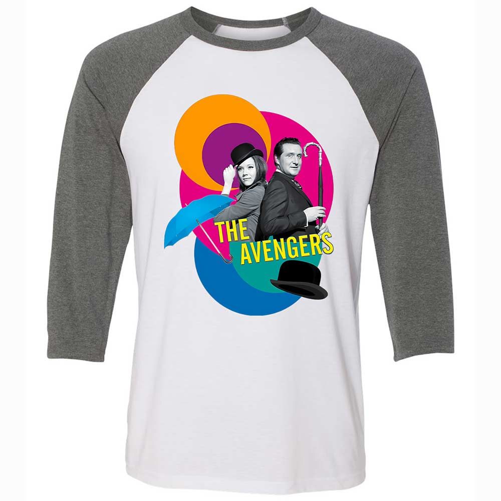 Unisex 3/4 Baseball Tee - B2VLQUL1 - White/Deep Heather - 11