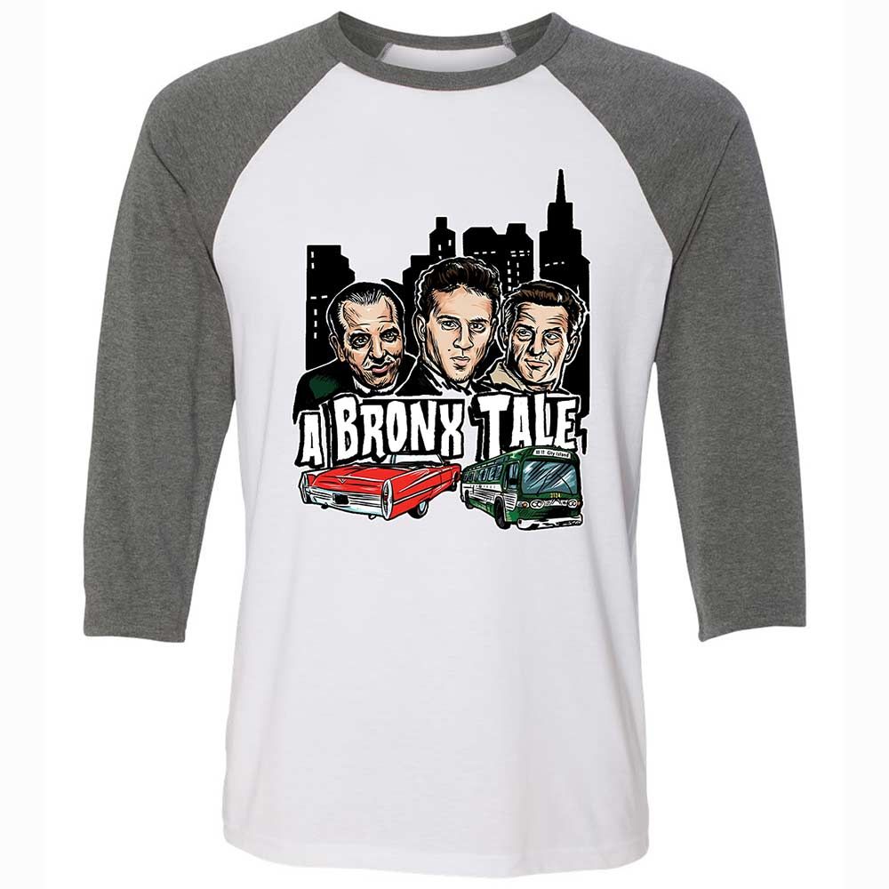 Unisex 3/4 Baseball Tee - HNGY8SPR - White/Deep Heather - 11