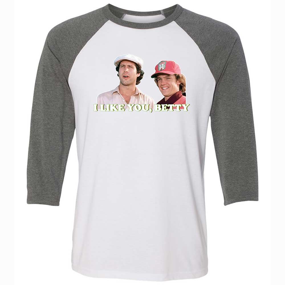 Unisex 3/4 Baseball Tee - MX2ETZG5 - White/Deep Heather - 11