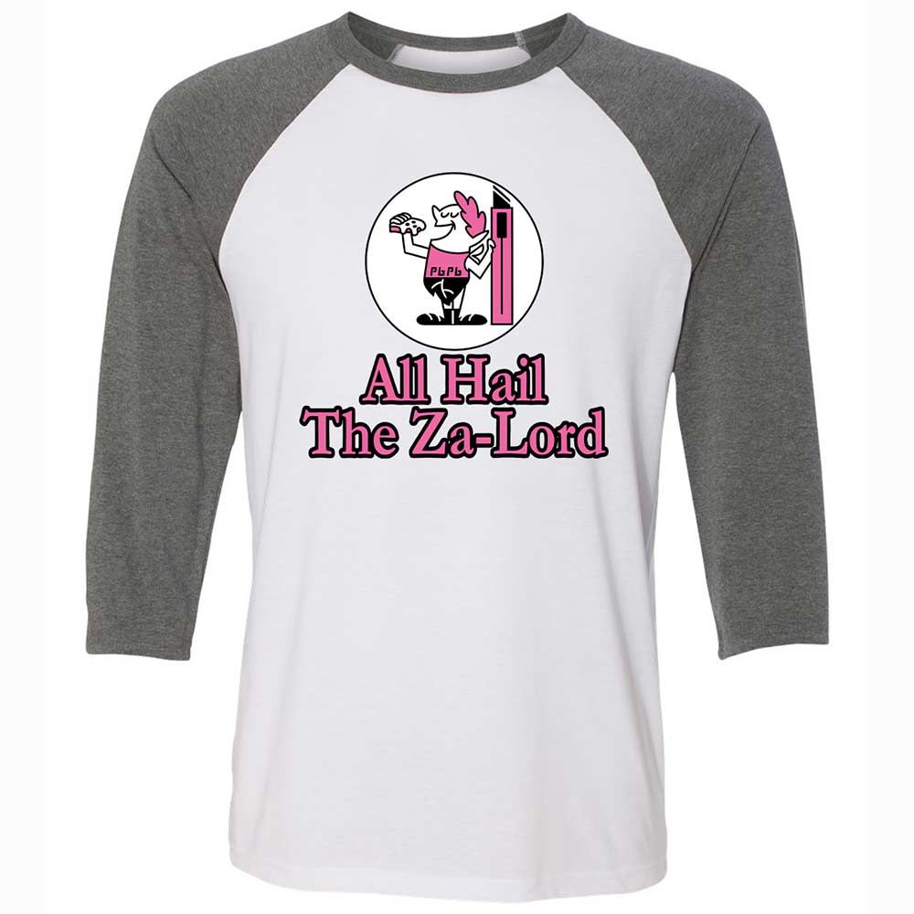 All Hail The Za-Lord - White/Deep Heather - 11