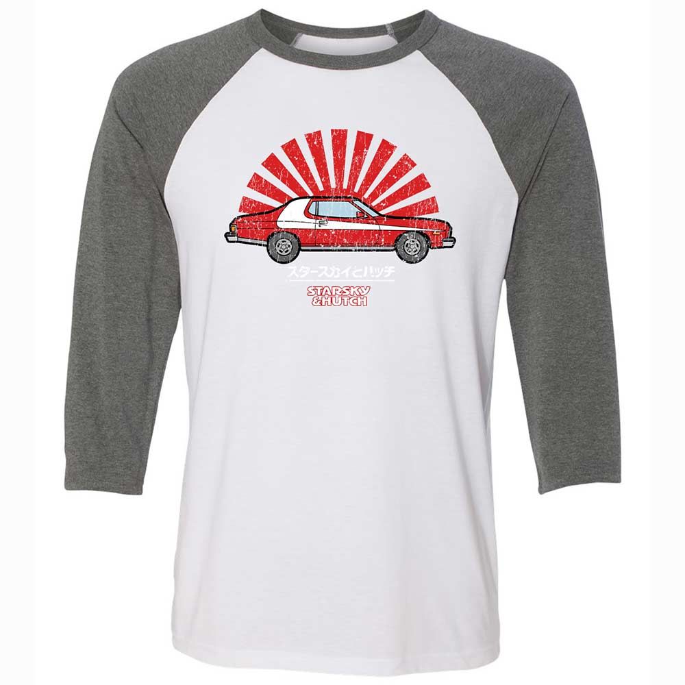 Unisex 3/4 Baseball Tee - GUUYLYTQ - White/Deep Heather - 11