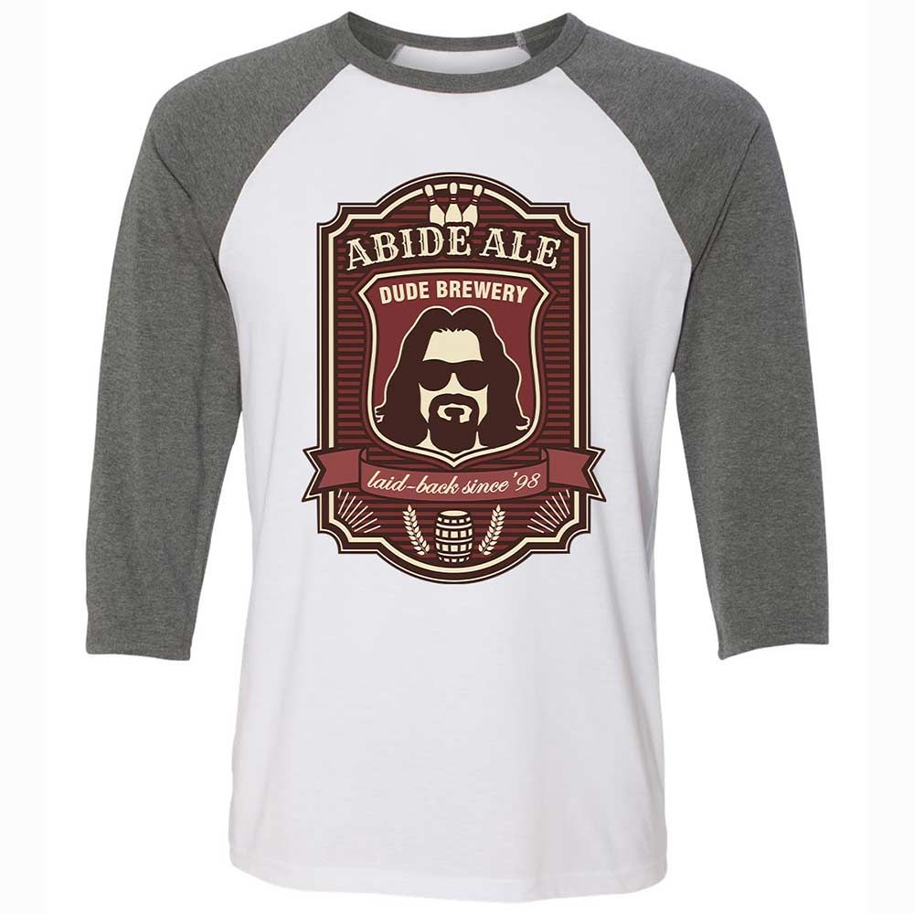 Unisex 3/4 Baseball Tee - P42ZMQ5L - White/Deep Heather - 11