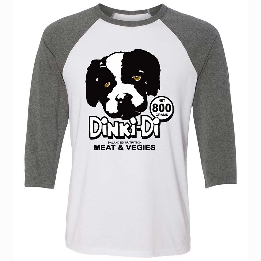 Unisex 3/4 Baseball Tee - DRFSVCEW - White/Deep Heather - 11