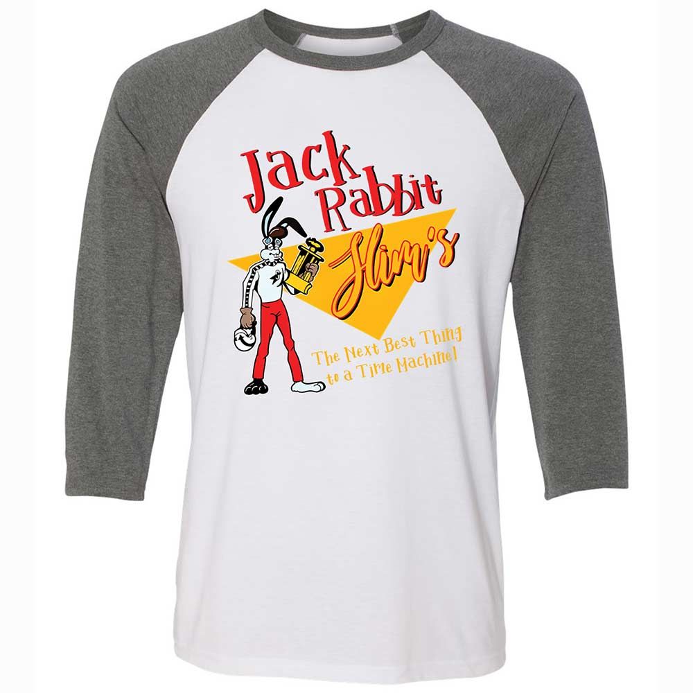 Unisex 3/4 Baseball Tee - K7LP643Q - White/Deep Heather - 11